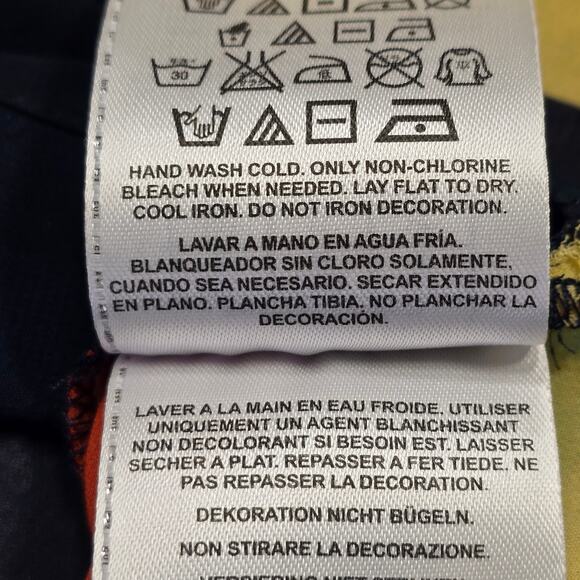 Guess Side Slit Sleeveless Maxi Dress Women Size Medium Vibrant Multicolor Scoop - Picture 15 of 15